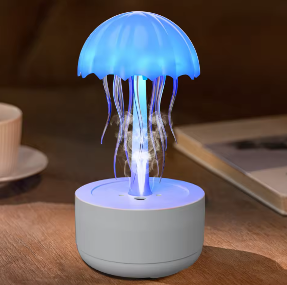 Jellyfish RGB Night Light & Humidifier – Voice Control & Bluetooth